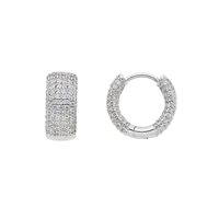 Ohrringe Gogo Dame Classic in Silber Cubic Zirconia 282625